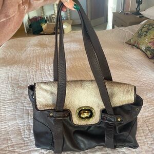49 square miles cowhide purse
